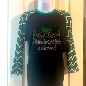 Ladies bling shirt